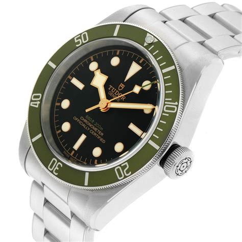 Tudor Heritage Black Bay Green Harrods Special Edition 79230G